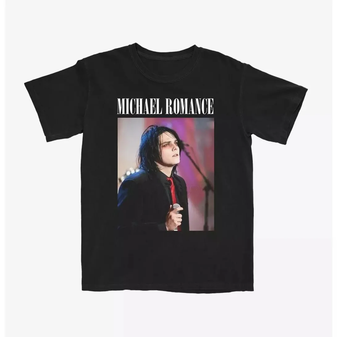 My Chemical Romance Parade Red Logo Band T-Shirt Cotton Graphic Tee Men Women Summer Streetwear
