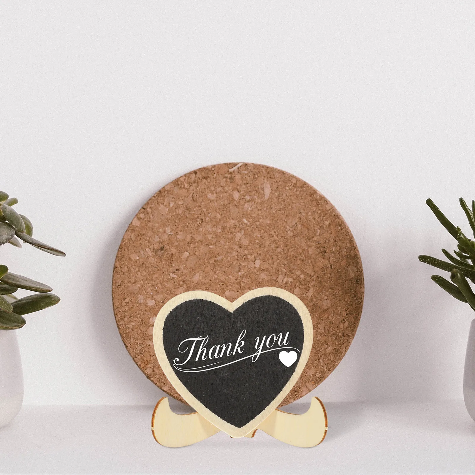 

10pcs Heart Shaped Chalkboard Mini Signs Small for Wedding Home Office Shop Decor Practical Letter Boards