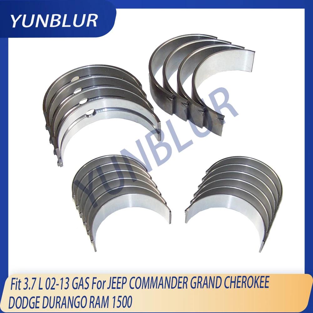 

STD EKG Crankshaft Main Connecting Rod Bearing Set Fit 3.7 L 02-13 GAS For JEEP COMMANDER GRAND CHEROKEE DODGE DURANGO RAM 1500