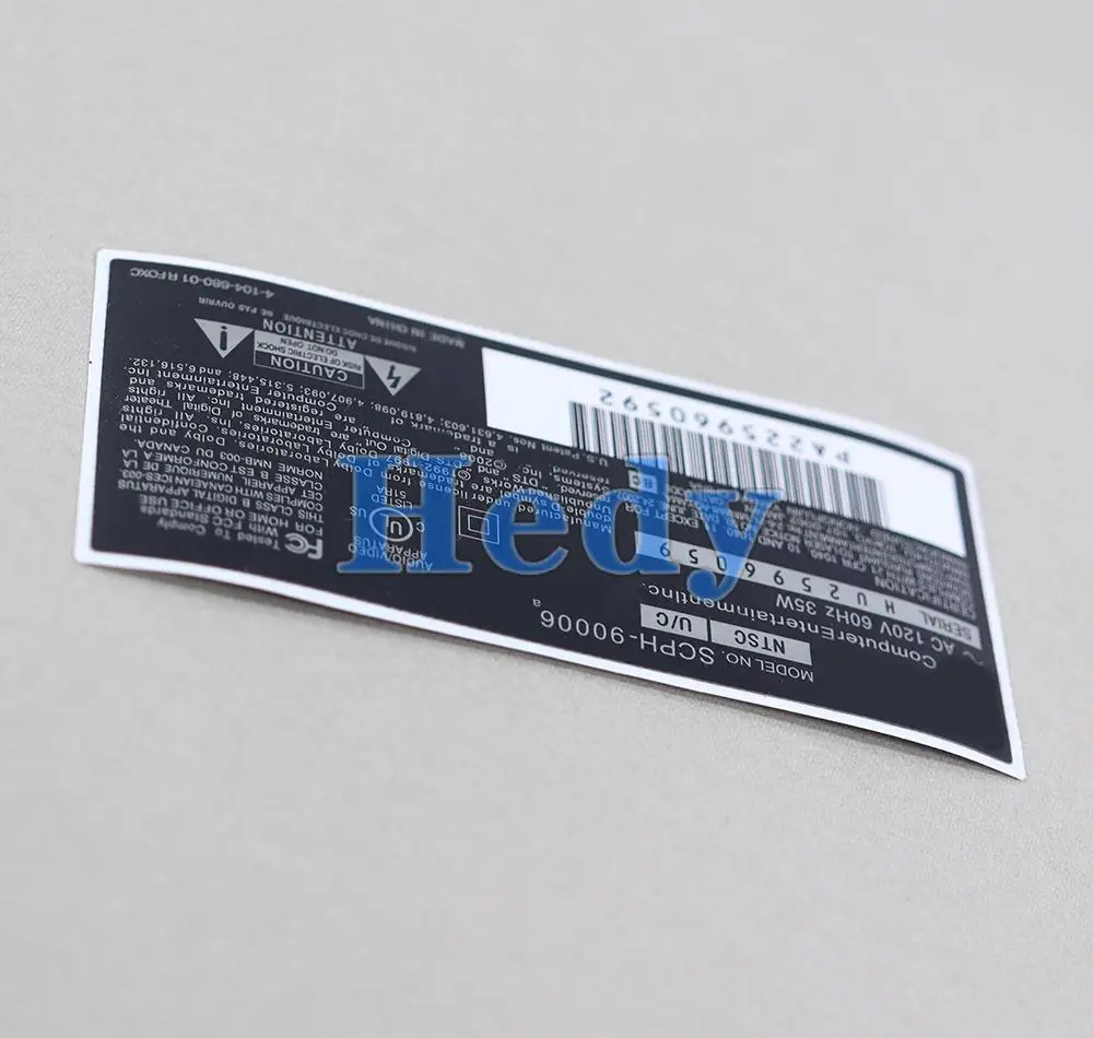 5ชิ้นสติ๊กเกอร์บาร์โค้ด S สำหรับ Sony Playstation 2 3W 7W 9W Controller สติ๊กเกอร์บาร์โค้ดสำหรับ PS2 70000 90000 30000สติกเกอร์