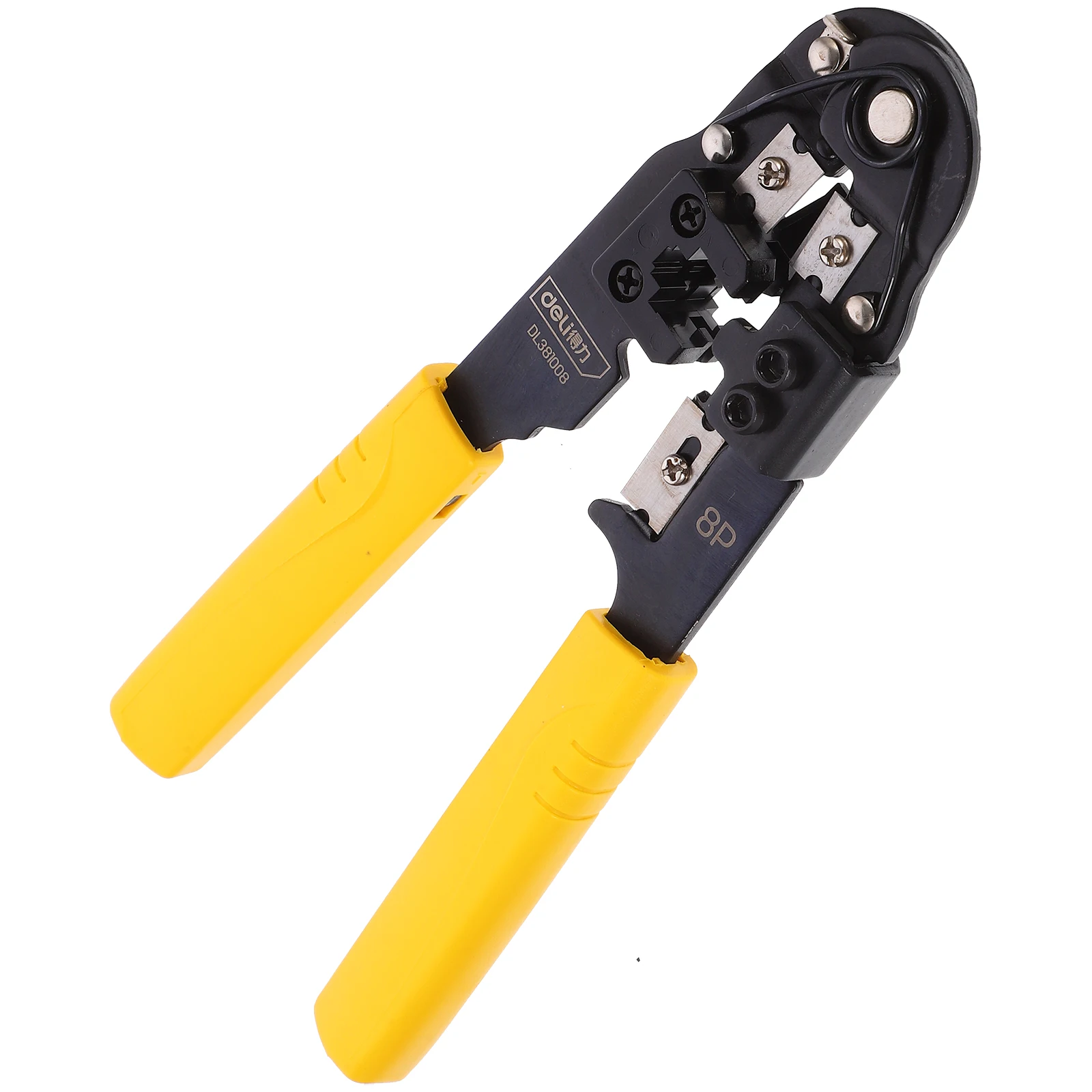 

8P Cable Crimping Plier RJ45 Connector Stripper Electrician LAN Network Pliers Wire Tool Steel Material Heavy Duty