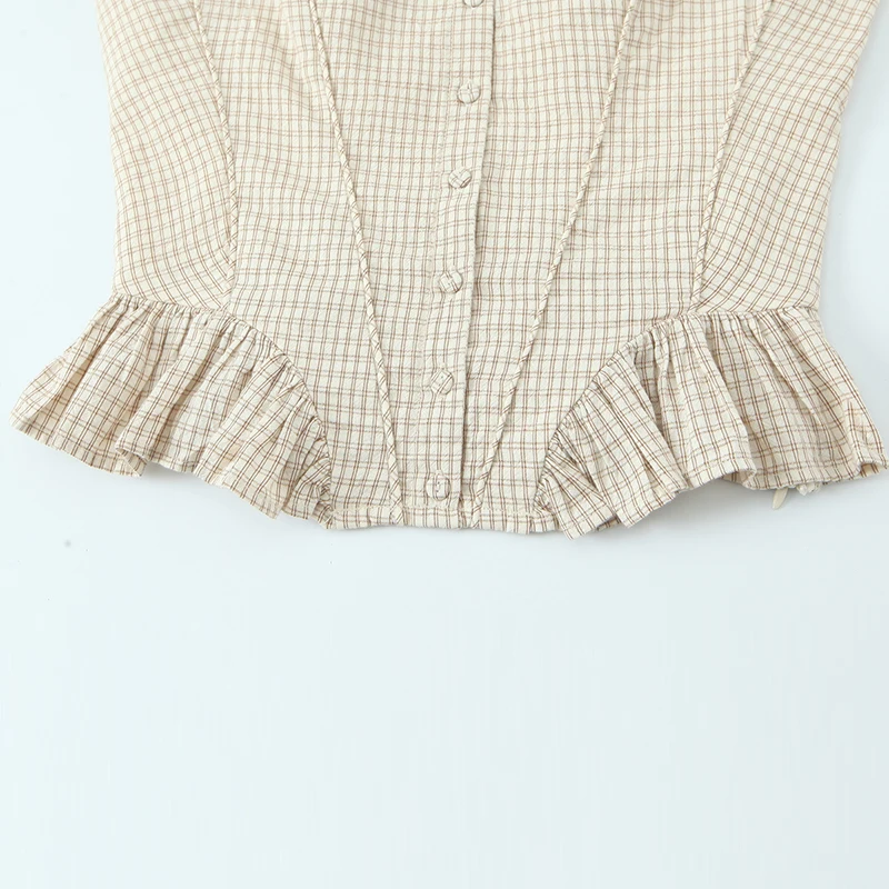 

Summer 2025 New Women's Embroidered Strap Vest High Waist Patchwork Layered ort Skirt Faion Set Polyester Fiber