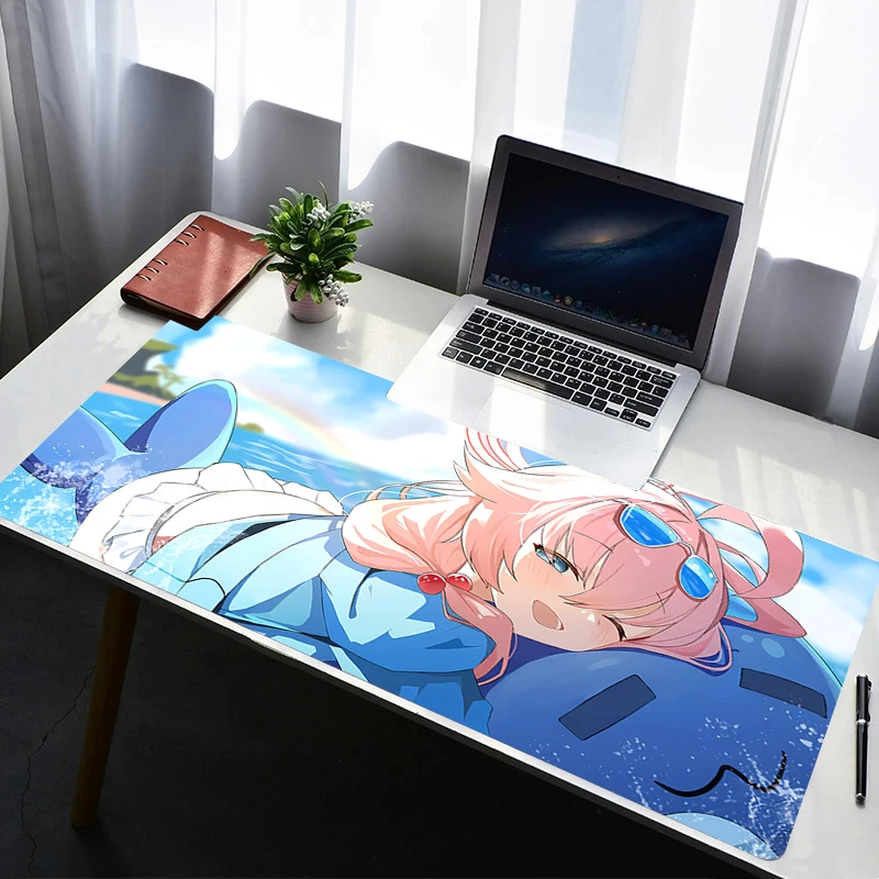 

Mouse Pad Office PC Gaming Accessories Keyboard Pad Anime Print B-blue Archive Takanashi Hoshino Mousepad Laptop Desk Mouse Mat