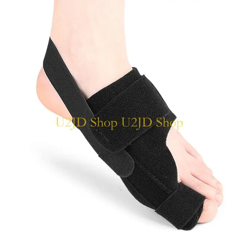 U2JD Big Toe Splint Big Toe Splint Brace With Soft Gel Padding & Straps For Running And Standing Long Hour Big Toe Protector