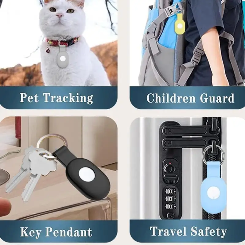 Secure Snap On Locator Cover Waterproof Protective Sleeve For Tracking Device Electronic Gadgets During Hiking Commuting