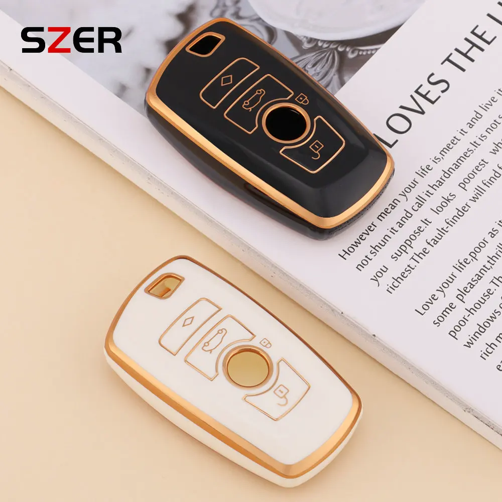 TPU Auto Remote Key Case Cover Shell für BMW 1 2 3 4 5 6 7 Serie x1 x3 x4 x5 x6 f36 f25 f26 f30 f34 f10 f07 f20 z10 g30 f15 f16