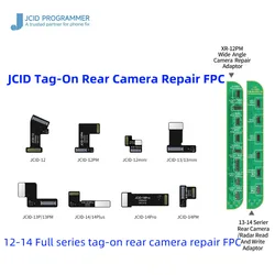 JC V1SE Tag-on Rear Camera Repair FPC Flex Cable For iPhone 12 13 14 15 Pro Max Solve POP-UP Issue Non-removal Free Soldering