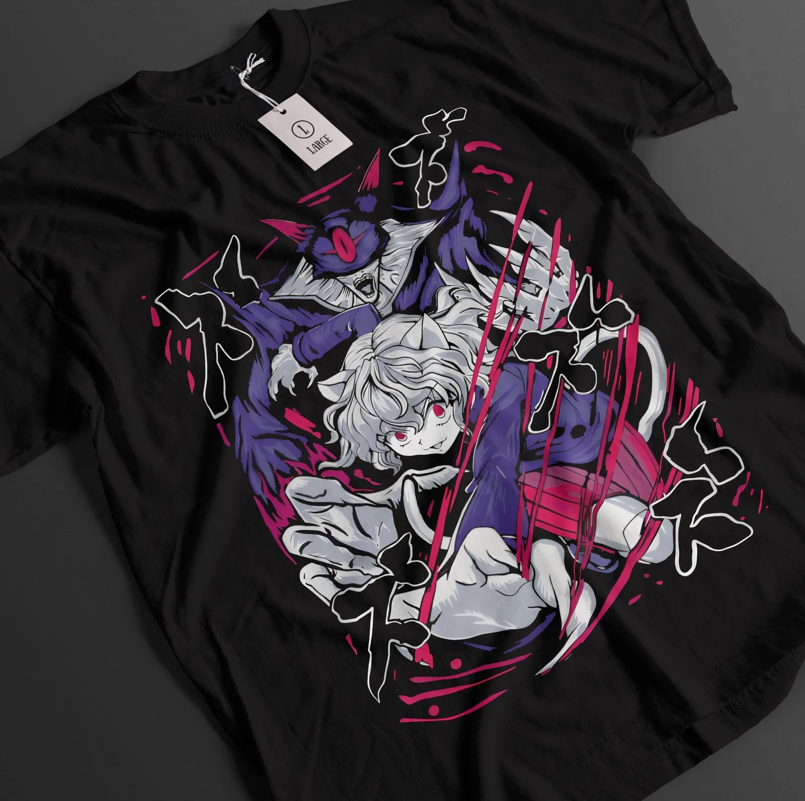 Hunter x Hunter Shirt Pitou T-Shirt Gon Killua HxH Kite Meruem Anime Unisex Tee