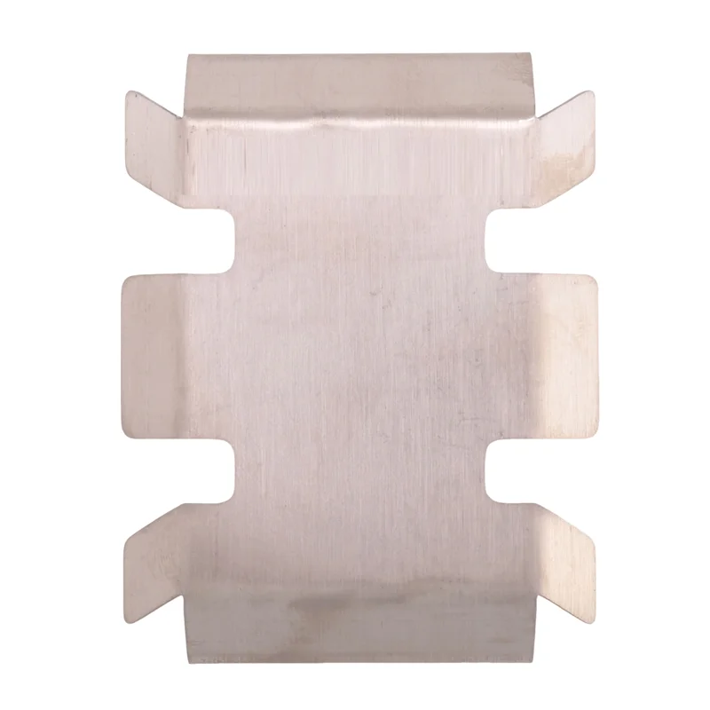 Protetor de eixo de armadura de chassi de aço inoxidável placa antiderrapante para MST CFX CMX RC Track Car Acessórios de atualização