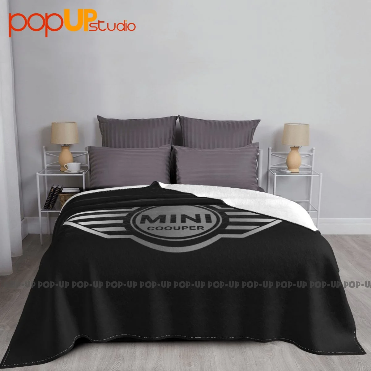 Mini Cooper 01 Blanket Bedding Home Decor Sofa Dedicated