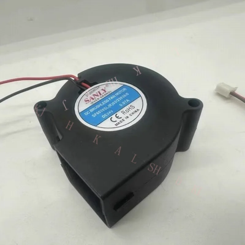 

N NEW FOR SANLY SF6028SL DC24V 0.07A 60*28MM Fan