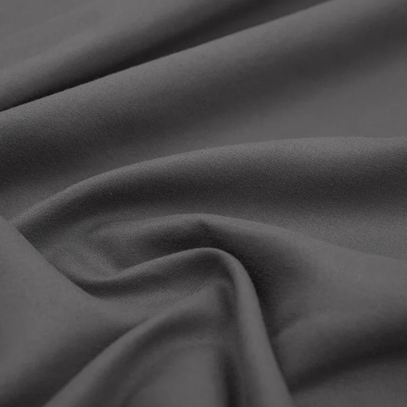 Solid Color Bed Sheet with Elastic Plain Dark Gray Fitted Bed Sheets Single/Queen/King Bed Linen sabanas cama matrimonial Sheets