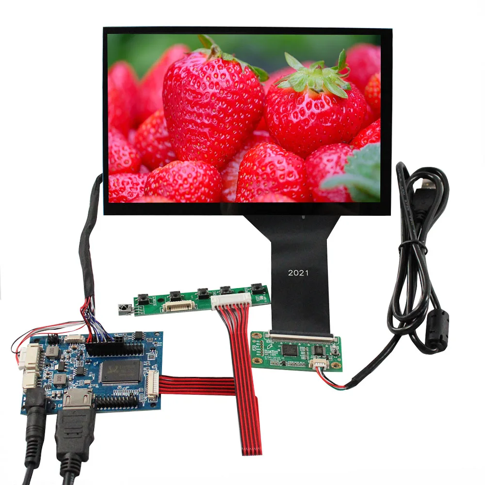 HD LCD Controller Board And 7inch N070ICG-LD1 1280X800 Capacitive Touch IPS LCD Screen