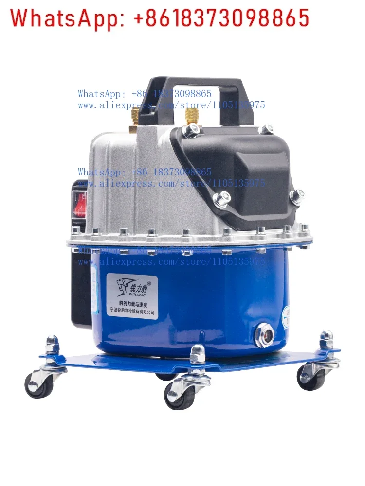 Automotive air conditioner maintenance dual-purpose vacuum pump tire inflation refrigerant meter household fluoride machine