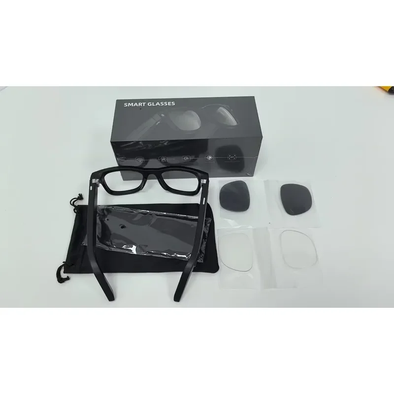 2026 E02 Meta Smart Glasses with 800W WIFITransfer Gesture Control ChatGPT Men WomenOutdoor Al Smart Glasses