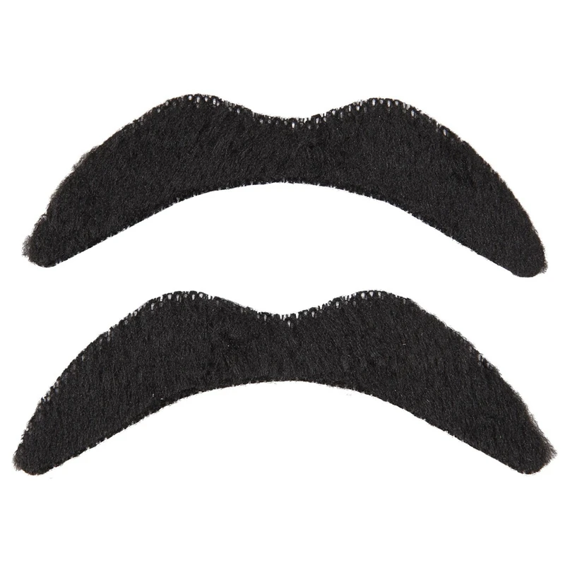 New-72 Pack Self Adhesive Assorted Fake Moustache / Mustache Set Fancy Dress Party Birthday Stylish image 4