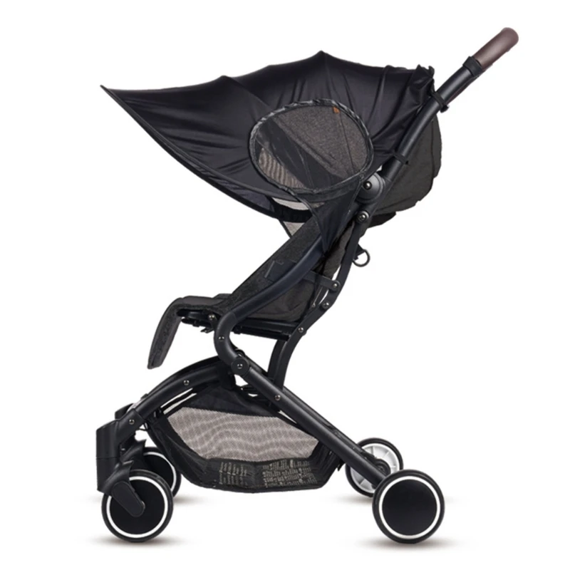 

Sunshade Cover Stroller Protective Cover Pram Sun Shade Canopys Tear Resistance Stroller Accessory Windproof & Rainproof