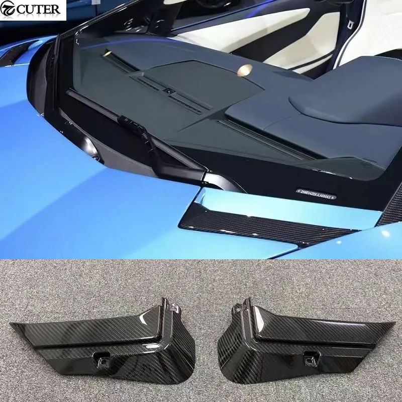 

Lp700 Dry Carbon Fiver Front Hood Air Vents Rear Side Air Vent for Lamborghini Aventador Lp720 Car Styling