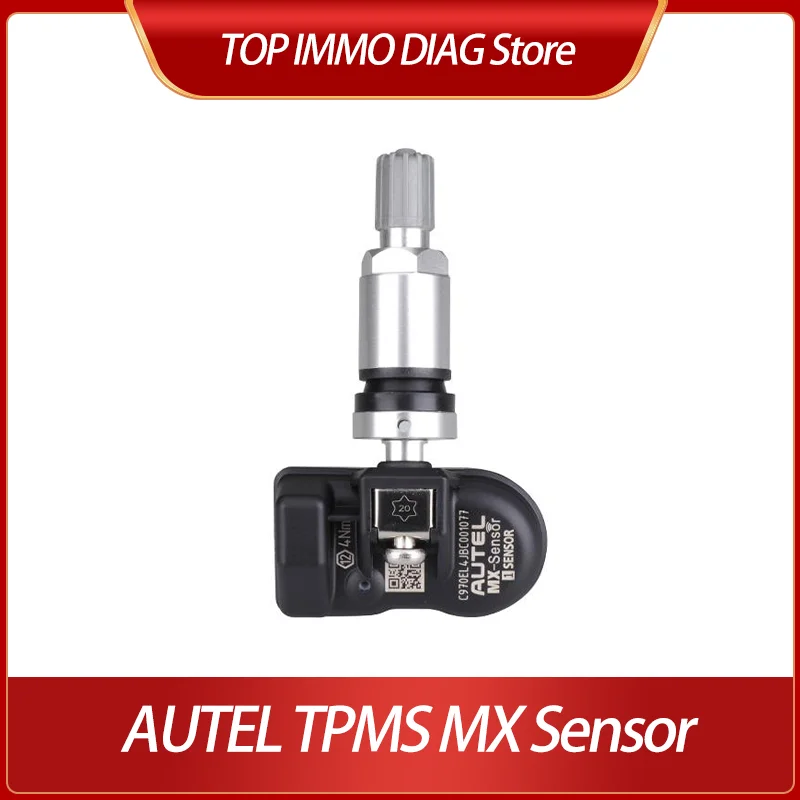 

4 PCS Autel Programmable Universal Interchangeable TPMS Sensor Metal Valve MX Sensor 434/315 TS508 TS608 ITS600 MK808STS MP808TS