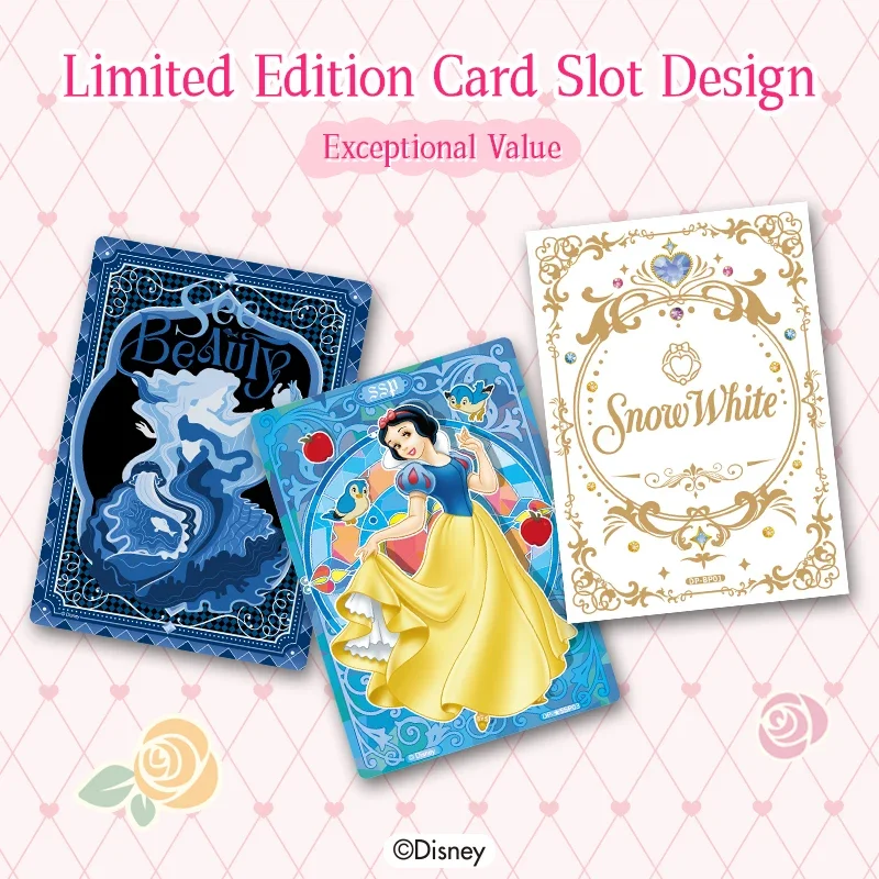 10 Packs CARDFUN Disney Princess Collectible Card Game Trading Cards Hobby Gifts Toys - Magic Fairy Tale