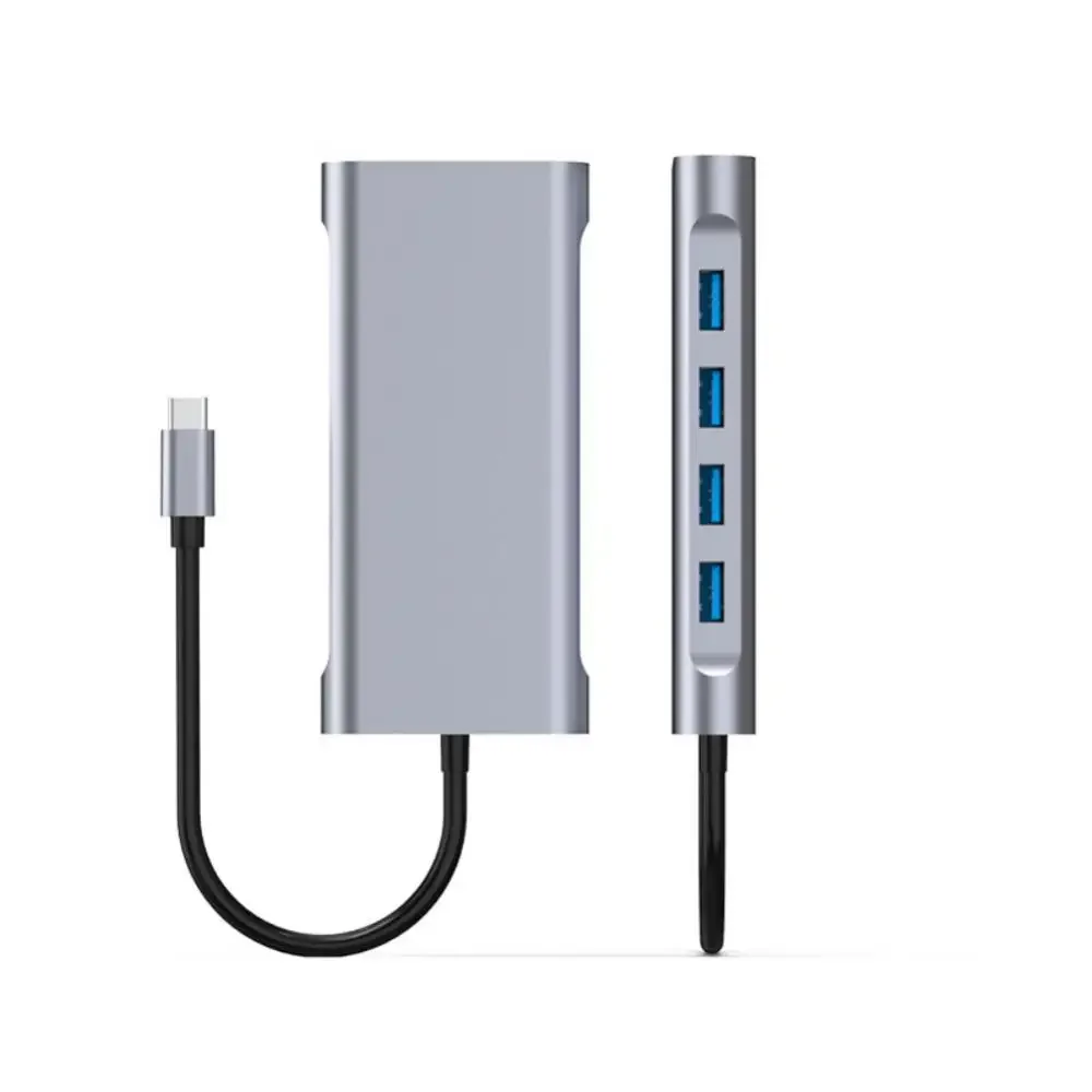 11 in 1 Type-c Hub Docking Station USB-c to hdtv-compatible 100M Network Card VGA PD USB3.0 Hub