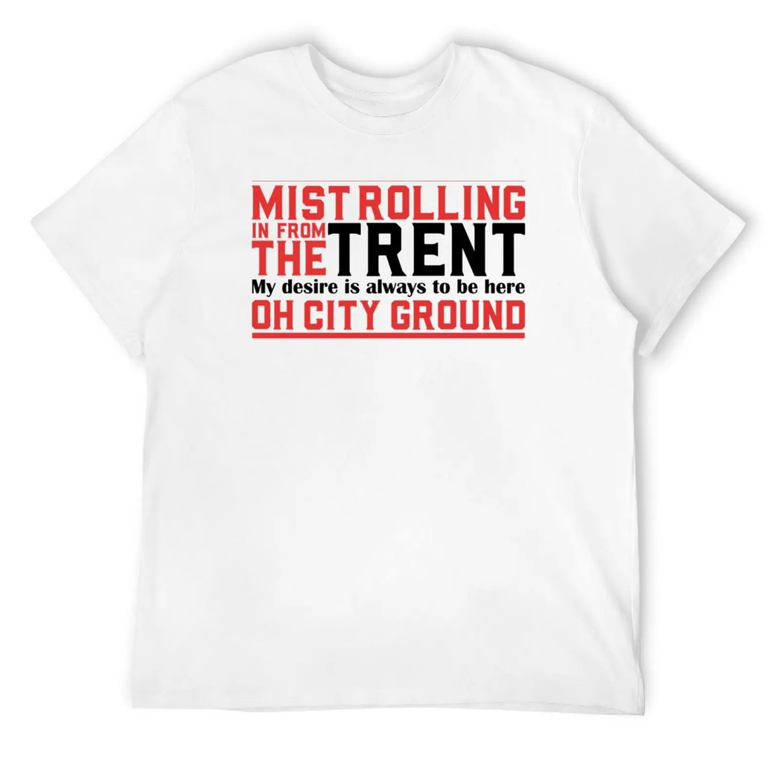 

Mull Of Kintyre City Ground Trent T-Shirt blue lock customs men t shirt