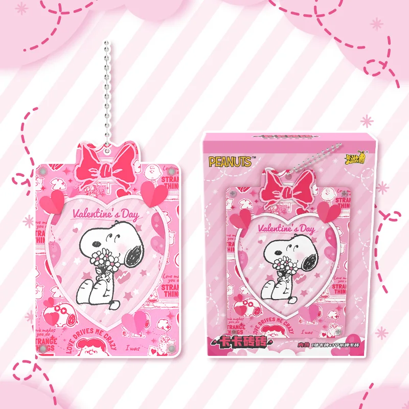 KAYOU Snoopy Serie Manga Karte Ziegel Anime Peripherie Niedliche Kinder Sammlung Spielzeug Karte Ziegel Urlaub Geschenk Original Box