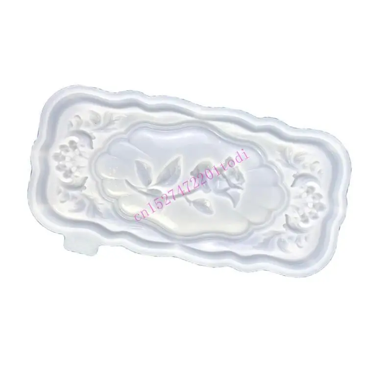 

Силиконовая форма с кристаллами розы, формы для тиснения цветов розы, формы для рукоделия из смолы M76B