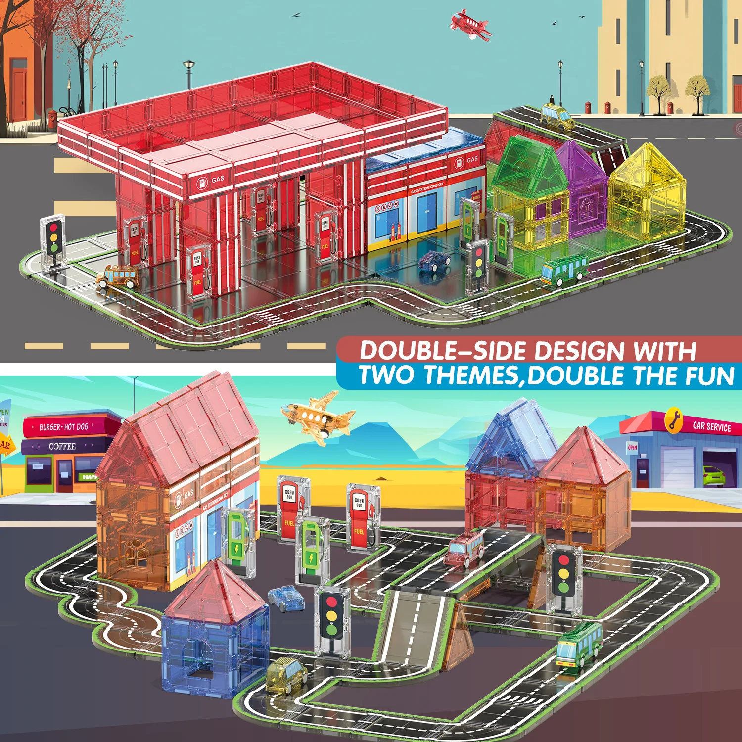 磁気シート 積み木 知育玩具 立体 カラーウィンドウ 磁気シート ギフト