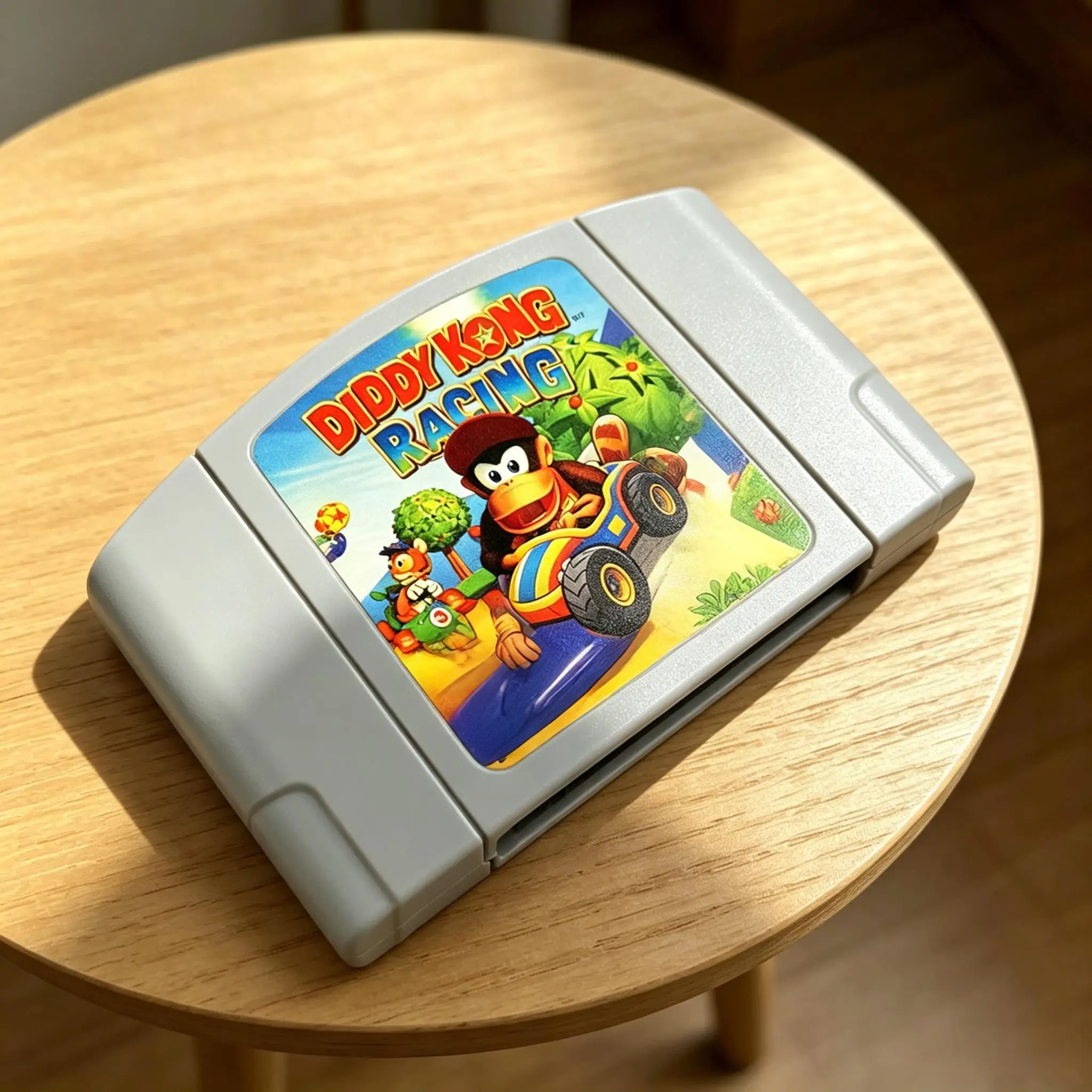 Card Link 02 Diddy Kong Racing For N64 Cartridge USA EUR Grey Shell Durable Game Card 64bit For Nintendo 64 Support Customize