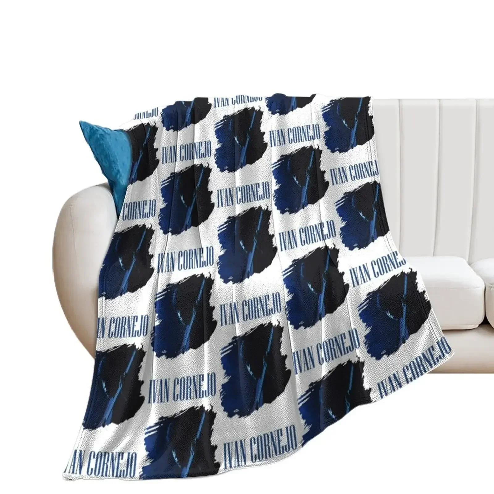 Ivan Cornejo Photo With Text v2 Throw Blanket Loose Moving Quilt blankets and throws Blankets