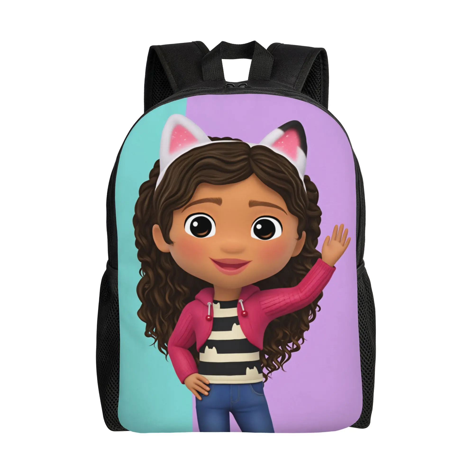 

Gabby's Dollhouse Backpack Travel Backpacks Boy High Quality Print School Bags Kawaii Rucksack