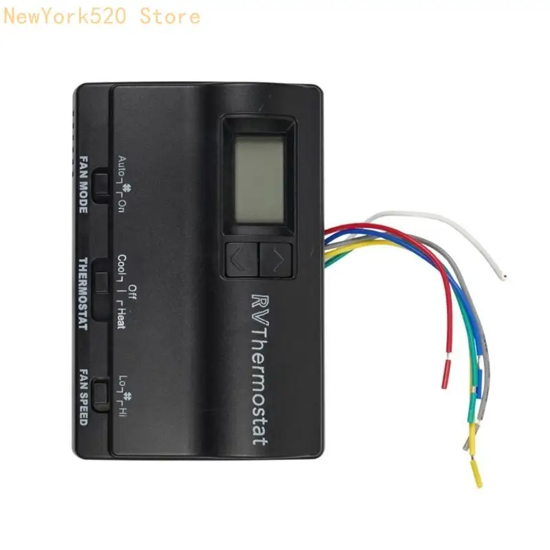 N84C 83303862 Termostato parede calor com 3 modos ajuste para ar condicionado