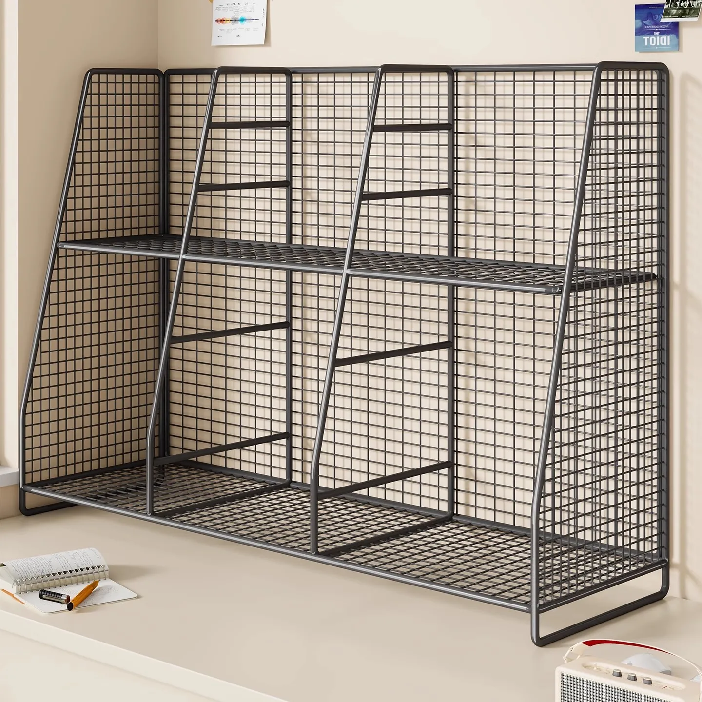 Student Desk Subject Classification Book Storage Frame Multi-layer Book Shelf Desktop Book Stand