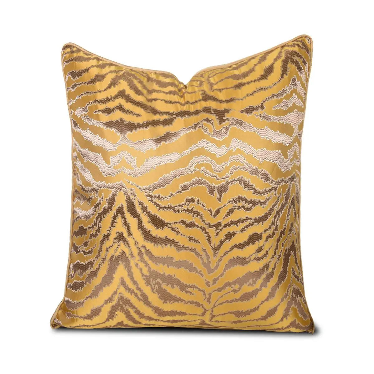 Design Luxury Sofa Cushion Cover Golden Tiger Stripe Geometric Pillow Covers for Home Sofa Decoration 30x50 45x45 50x50 60x60cm