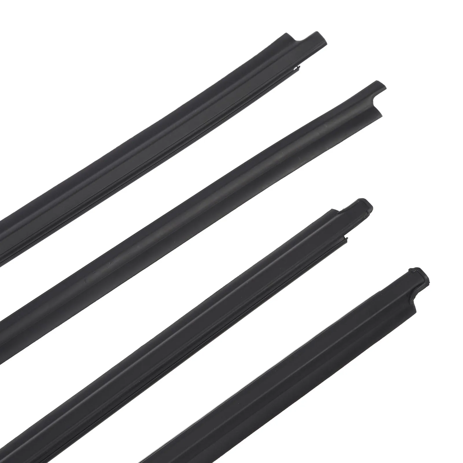 4PCS Car Window Weatherstrip Seal Belt Moulding Trims Rubber 68161 0K010 for Toyota Hilux SR5 VIGO MK6 PICKUP 2005 to 2015 - view 6