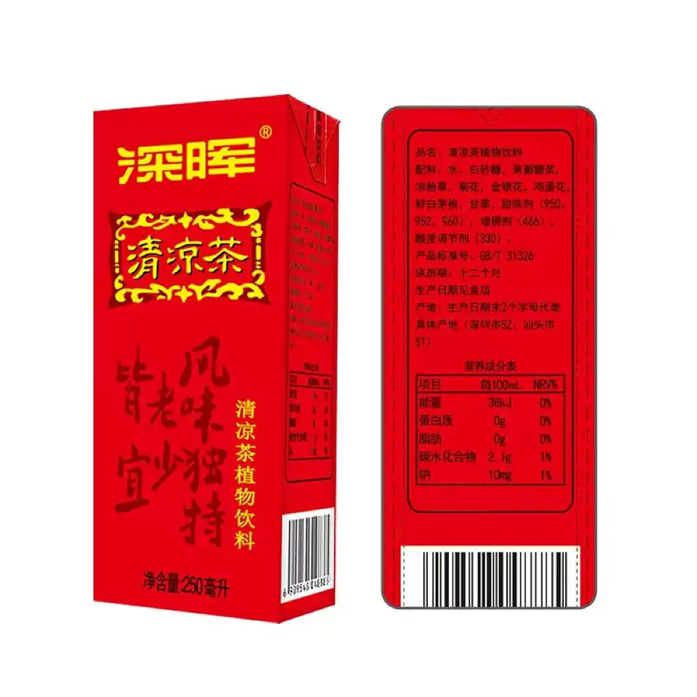 ShenHui 상쾌한 차, 케이스 당 250ml x 24 박스