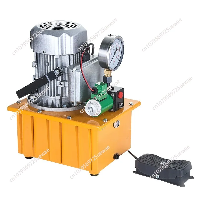 Electric hydraulic pump hydraulic press foot pedal hydraulic pump station single and double oil circuit solenoid