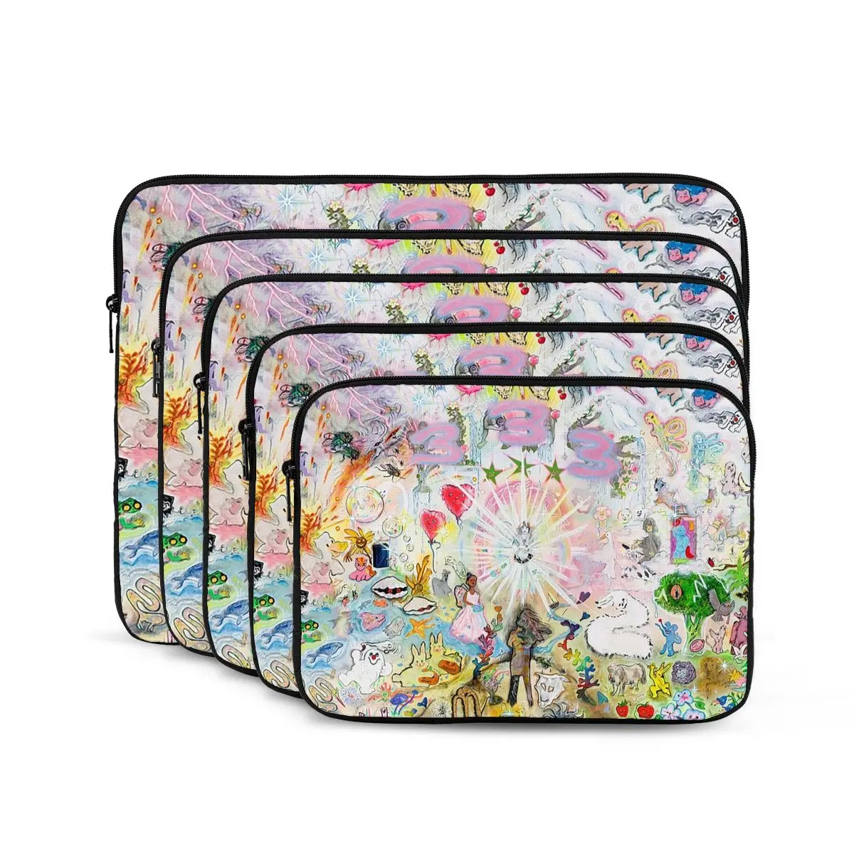 

Drain Gang Bladee 333 Album Cov Notebook Laptop Bag 10 12 13 15 17 Inch Notebook Sleeve Cover Bag Tablet Shockproof Case Bag