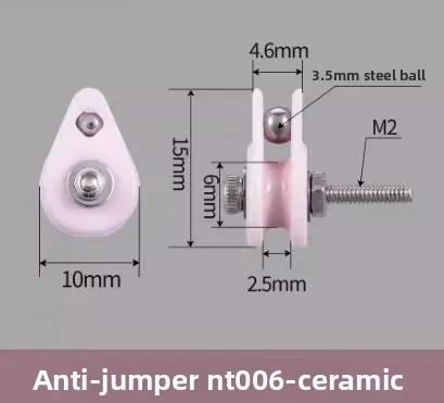 

Комплект из 5 направляющих для защиты от прыжков — система кабельных шкивов с импортными подшипниками премиум-класса