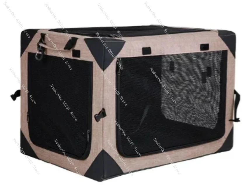pet car dog cage kennel Indoor outdoor dog tent Foldable portable carry bag pet aviation cage Removable washable fabric cover