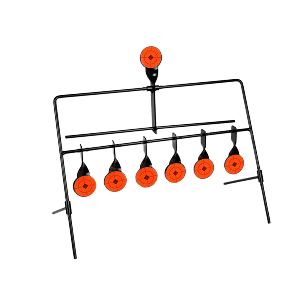 لعبة ممارسة الصيد الهدف بإعادة الضبط التلقائي من سبعة رؤوس للتمرين في الهواء الطلق للمهارات الحركية والتدريب المستمر #3
