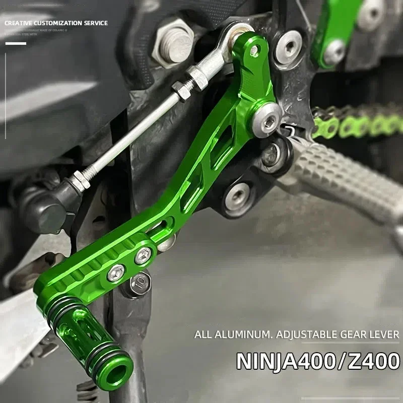 

Spirit Beast Motorcycle adjustable gear lever refitted accessory for Kawasaki Ninja400 gear extension lever foot step shifting