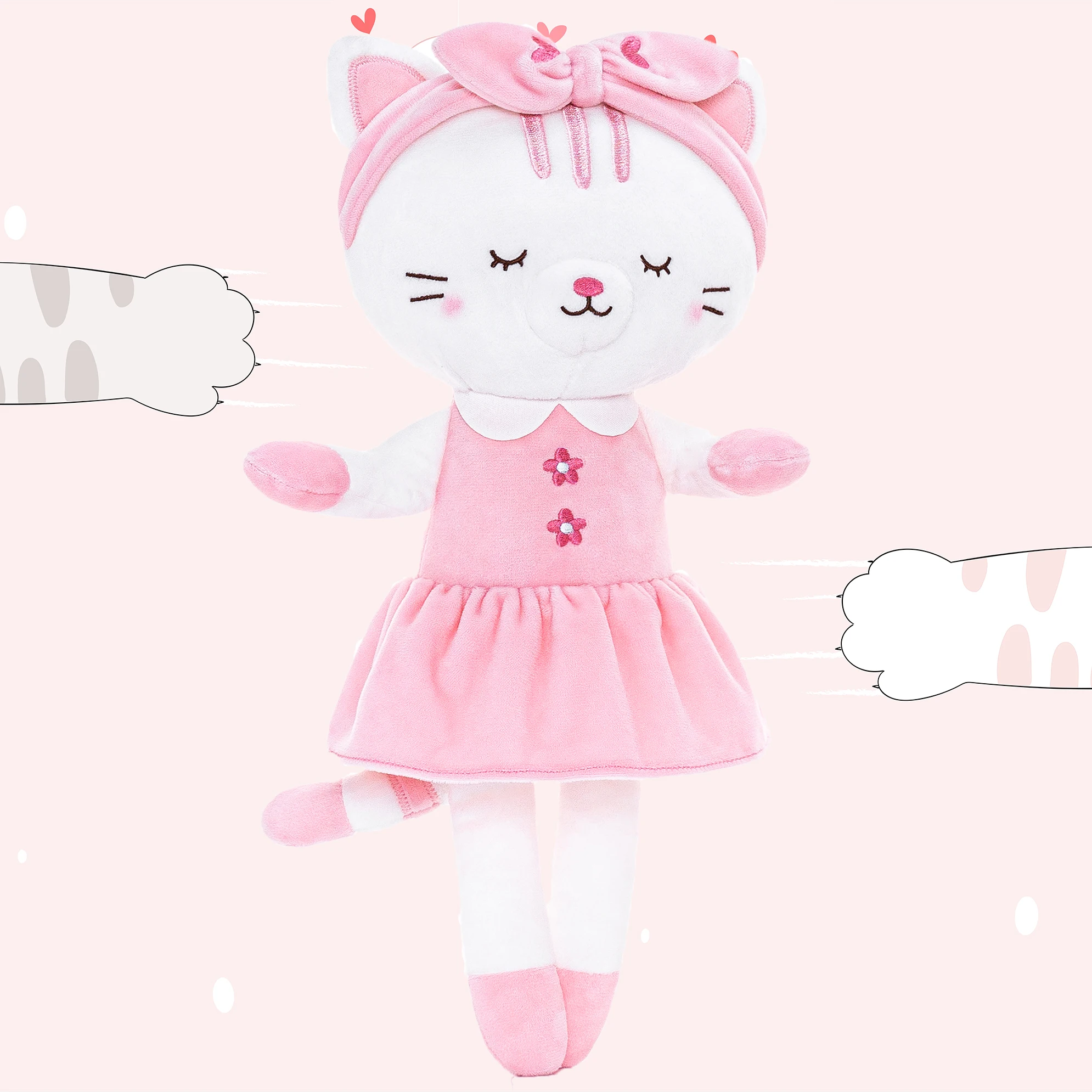 

Мягкие игрушки-животные для девочек, мягкие куклы для детей, подарки для девочек, тканевые куклы для детей, игрушки для кошек для детей