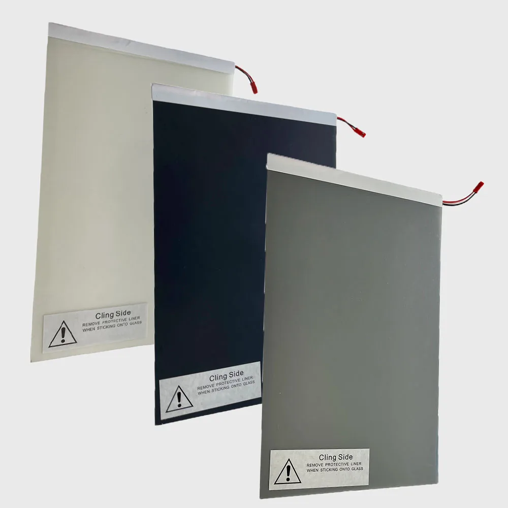 Smart PDLC Dimming Safety Heat Resistant Window Tinting Film Modern Design Polyethylene Material Hospital Apartment Use