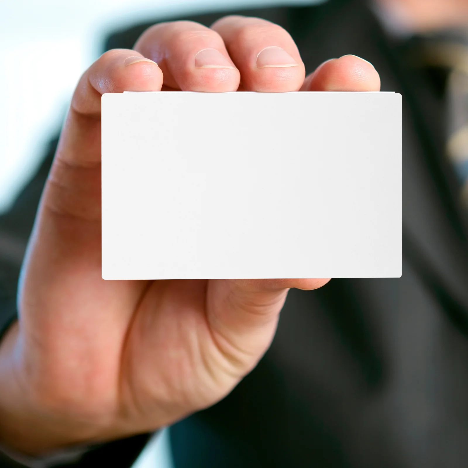 10pcs Heat Transfer Business Blanks Dual Side Sublimation Printable Plastic Name Cards Faderesistant Flexible Blank Cards For