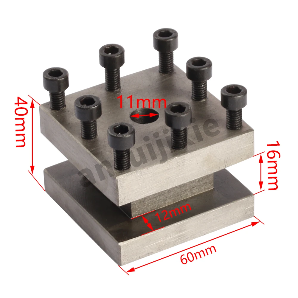 Metal Tool Holder  WM210V-212 Square Tool Post Rest