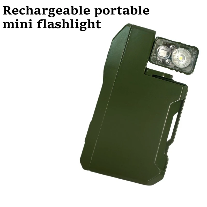 戦術的なled高輝度ミニハンドヘルド懐中電灯、ポータブル、充電式、長距離調整可能なライト