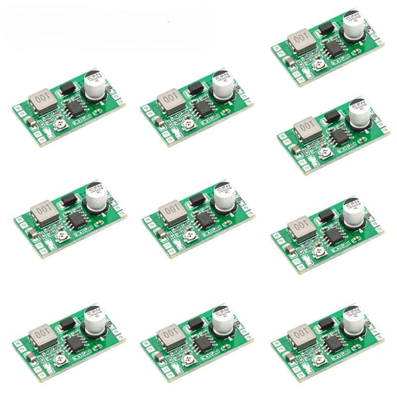 10 pcs 6-55V DC-DC/5/9/12V Adjustable Power Supply Module 10 pcs MP4560 3.3