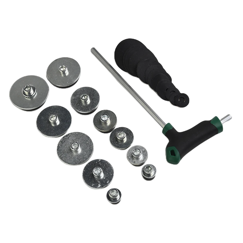 Saxophone Repair Kit Leveling Sax Set Sound Hole 11.8x8.7x2in Grinding Grinding Head Professional Repair Tools